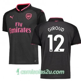 Camisolas de Futebol Arsenal GIROUD Equipamento 3ª 2017/18 Manga Curta