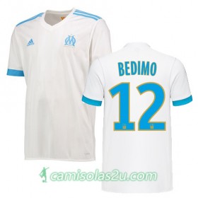 Camisolas de Futebol Olympique de Marseille HENRI BEDIMO Equipamento Principal 2017/18 Manga Curta