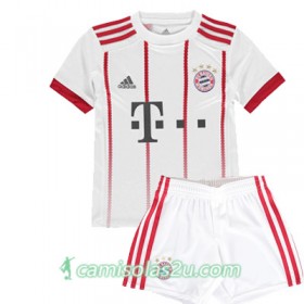 Camisolas de Futebol Bayern München Criança Equipamento 3ª 2017/18 Manga Curta