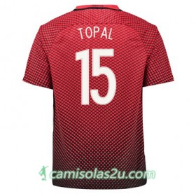 Camisolas de Futebol Turquia MEHMET TOPAL Equipamento Principal Euro 2016