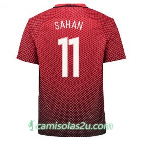 Camisolas de Futebol Turquia OLCAY SAHAN Equipamento Principal Euro 2016