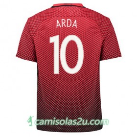 Camisolas de Futebol Turquia ARDA TURAN Equipamento Principal Euro 2016