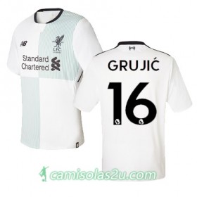 Camisolas de Futebol Liverpool GRUJIC Equipamento Alternativa 2017/18 Manga Curta