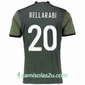 Camisolas de Futebol Alemanha KARIM BELLARABI Equipamento Alternativa Euro 2016