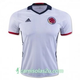 Camisolas de Futebol Colômbia Equipamento Principal 2016/17 Manga Curta