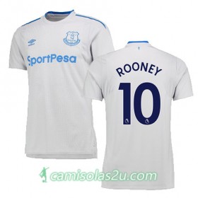 Camisolas de Futebol Everton ROONEY Equipamento Alternativa 2017/18 Manga Curta