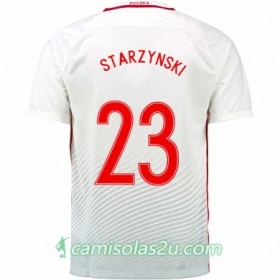 Camisolas de Futebol Polônia FILIP STARZYNSKI Equipamento Principal Euro 2016