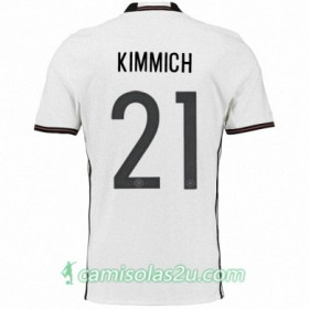 Camisolas de Futebol Alemanha JOSHUA KIMMICH Equipamento Principal Euro 2016