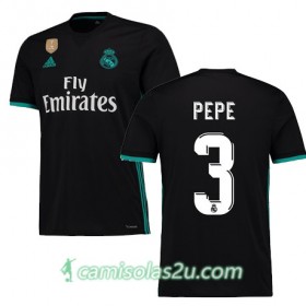 Camisolas de Futebol Real Madrid PEPE Equipamento Alternativa 2017/18 Manga Curta
