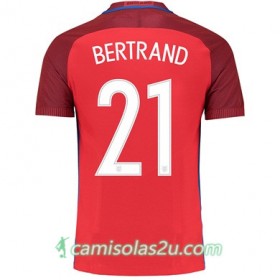 Camisolas de Futebol Inglaterra BERTRAND Equipamento Alternativa Euro 2016