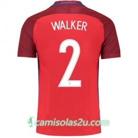 Camisolas de Futebol Inglaterra WALKER Equipamento Alternativa Euro 2016