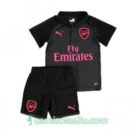 Camisolas de Futebol Arsenal Criança Equipamento 3ª 2017/18 Manga Curta
