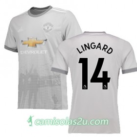 Camisolas de Futebol Manchester United LINGARD Equipamento 3ª 2017/18 Manga Curta