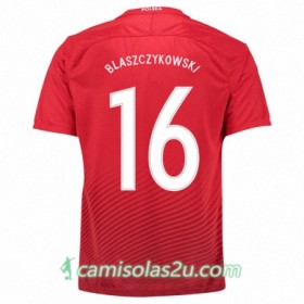 Camisolas de Futebol Polônia JAKUB BLASZCZYKOWSKI Equipamento Alternativa Euro 2016