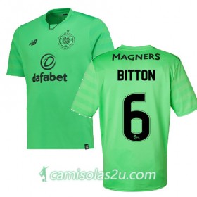 Camisolas de Futebol Celtic NIR BITTON Equipamento 3ª 2017/18 Manga Curta