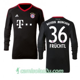 Camisolas de Futebol Bayern München FRUCHTL Equipamento Principal 2017/18 Manga Curta