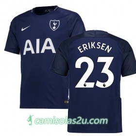 Camisolas de Futebol Tottenham Hotspur ERIKSEN Equipamento Alternativa 2017/18 Manga Curta