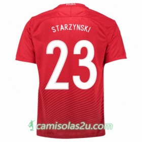 Camisolas de Futebol Polônia FILIP STARZYNSKI Equipamento Alternativa Euro 2016