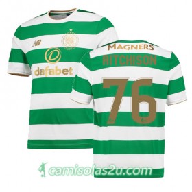 Camisolas de Futebol Celtic Jack Aitchison Equipamento Principal 2017/18 Manga Curta