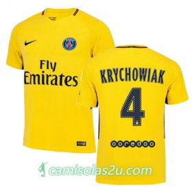 Camisolas de Futebol Paris Saint-Germain GRZEGORZ KRYCHOWIAK Equipamento Alternativa 2017/18 Manga Curta