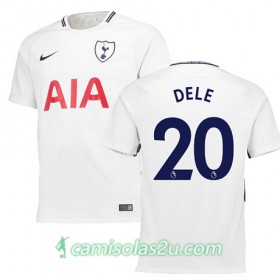 Camisolas de Futebol Tottenham Hotspur DELE Equipamento Principal 2017/18 Manga Curta