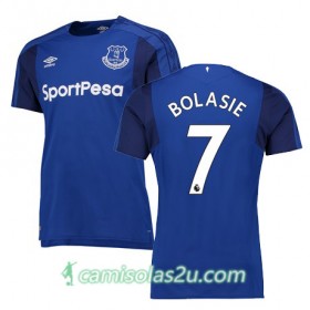 Camisolas de Futebol Everton BOLASIE Equipamento Principal 2017/18 Manga Curta
