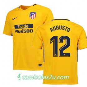 Camisolas de Futebol Atlético Madrid AUGUSTO Equipamento Alternativa 2017/18 Manga Curta