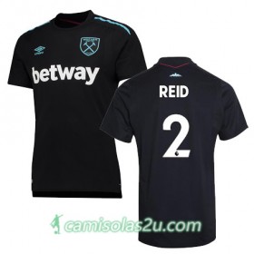 Camisolas de Futebol West Ham REID Equipamento Alternativa 2017/18 Manga Curta