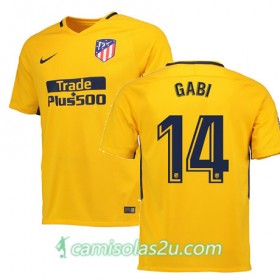 Camisolas de Futebol Atlético Madrid GABI Equipamento Alternativa 2017/18 Manga Curta