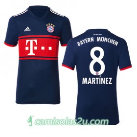 Camisolas de Futebol Bayern München MARTINEZ Equipamento Alternativa 2017/18 Manga Curta