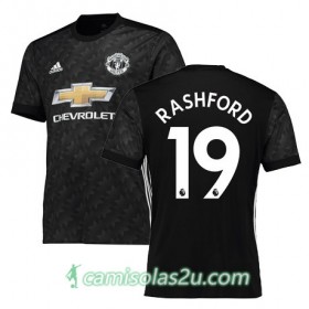 Camisolas de Futebol Manchester United RASHFORD Equipamento Alternativa 2017/18 Manga Curta