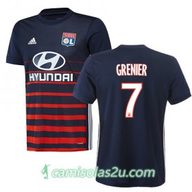 Camisolas de Futebol Olympique Lyonnais CLEMENT GRENIER Equipamento Alternativa 2017/18 Manga Curta