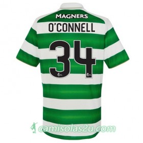 Camisolas de Futebol Celtic EOGHAN O CONNELL Equipamento Principal 2017/18 Manga Curta