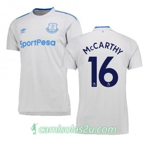 Camisolas de Futebol Everton MCCARTHY Equipamento Alternativa 2017/18 Manga Curta