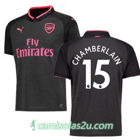 Camisolas de Futebol Arsenal CHAMBERLAIN Equipamento 3ª 2017/18 Manga Curta