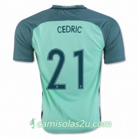 Camisolas de Futebol Portugal CEDRIC SOARES Equipamento Alternativa Euro 2016