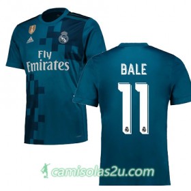 Camisolas de Futebol Real Madrid BALE Equipamento 3ª 2017/18 Manga Curta