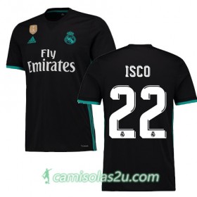Camisolas de Futebol Real Madrid ISCO Equipamento Alternativa 2017/18 Manga Curta