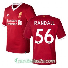 Camisolas de Futebol Liverpool RANDALL Equipamento Principal 2017/18 Manga Curta