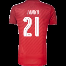 Camisolas de Futebol Áustria JANKO Equipamento Principal Euro 2016