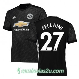 Camisolas de Futebol Manchester United FELLAINI Equipamento Alternativa 2017/18 Manga Curta