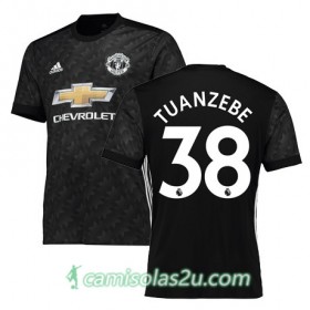 Camisolas de Futebol Manchester United TUANZEBE Equipamento Alternativa 2017/18 Manga Curta