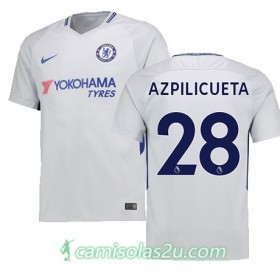Camisolas de Futebol Chelsea AZPILICUETA Equipamento Alternativa 2017/18 Manga Curta