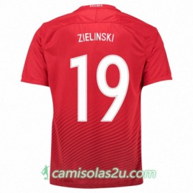 Camisolas de Futebol Polônia PIOTR ZIELINSKI Equipamento Alternativa Euro 2016
