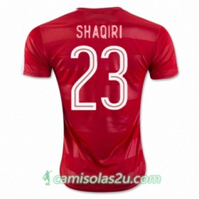 Camisolas de Futebol Suíça XHERDAN SHAQIRI Equipamento Principal Euro 2016