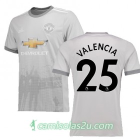Camisolas de Futebol Manchester United VALENCIA Equipamento 3ª 2017/18 Manga Curta