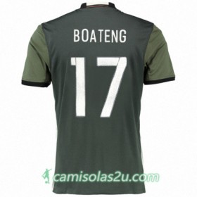 Camisolas de Futebol Alemanha JEROME BOATENG Equipamento Alternativa Euro 2016