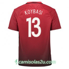 Camisolas de Futebol Turquia ISMAIL KOYBASI Equipamento Principal Euro 2016