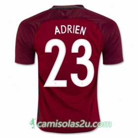 Camisolas de Futebol Portugal ADRIEN SILVA Equipamento Principal Euro 2016