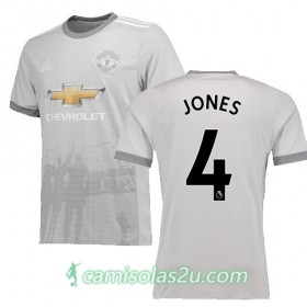 Camisolas de Futebol Manchester United JONES Equipamento 3ª 2017/18 Manga Curta